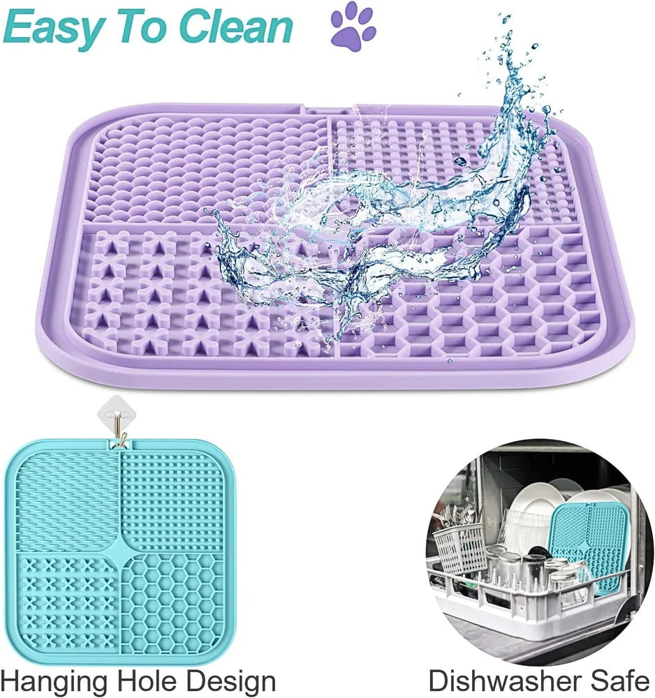 Silicone lick mat of PET