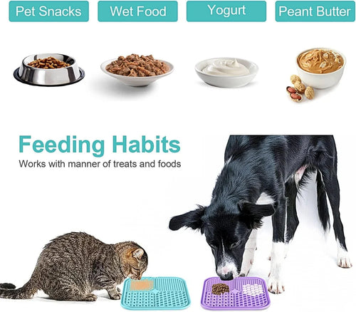 Silicone lick mat of PET