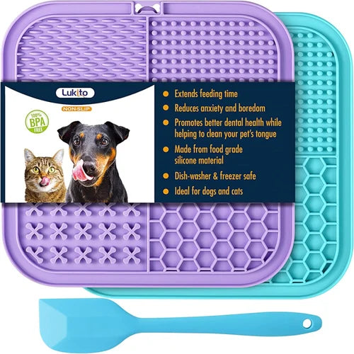 Silicone lick mat of PET