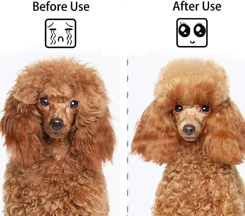 Self-cleaning grooming brush